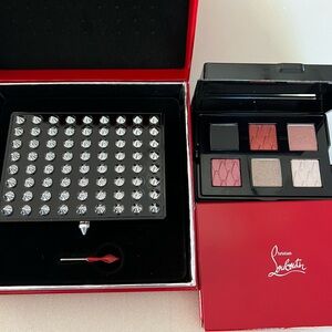 New in box Christian Louboutin studded box and Eyeshadow Palette